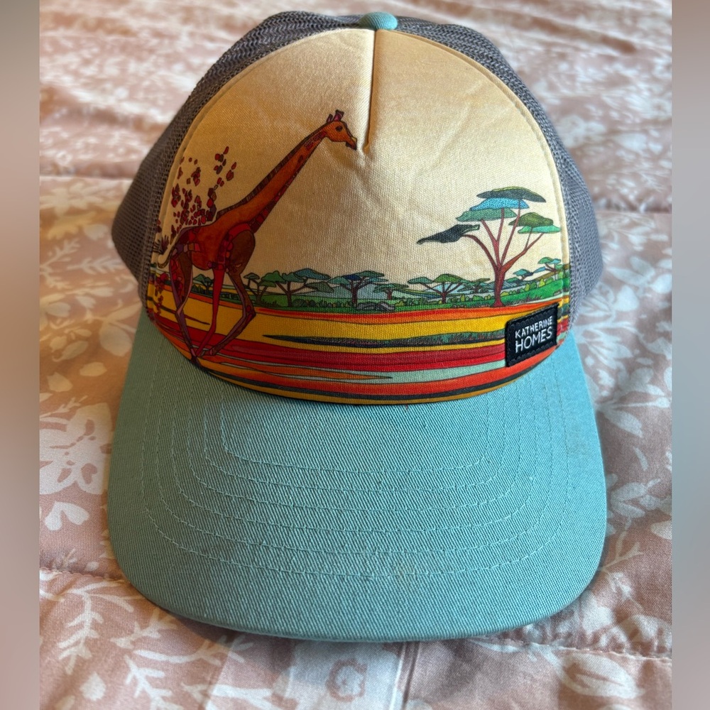 Multicolor Giraffe Trucker Hat